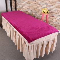 Beauty salon bath towel Bed-making special massage bed sheets Large towel absorbent thickening sauna moxibustion bed-making towel 2021 