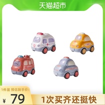 Manlong Children Baby toy car car boy engineering car more than 18 months 1 set