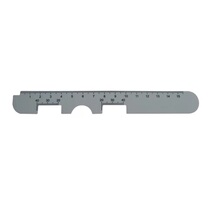 Pupil distance ruler plastic pupil distance ruler soft ruler small pupil distance ruler double face scale