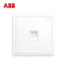 ABB switch socket far away white wall 86 socket panel super class 5 computer socket AO331