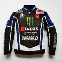 Four seasons universal new large size riding suit mens motorcycle motorcycle racing suit drop-proof clothing windproof mesh breathable blue