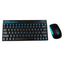 Wireless keyboard and mouse set desktop notes computer office home mute cute girl light and portable universal