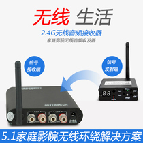 Home Cinema 5 1 Wireless Surround Audio Receiving Transmitter Utilita Rear Sound Box Support All Versatile