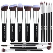 BS-MALL Makeup Brushes Premium 14 Pcs Synthetic Foun