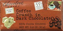 Chocolove Coffee Crunch in Dark Chocolate 3 2 Ounc