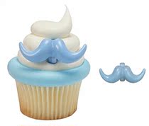 DalvayDelights Boy Blue Mustache Gender Reveal Party