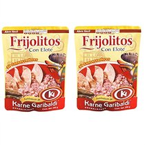 Frijoles con Elote Karne Garibaldi - Beans and Corn