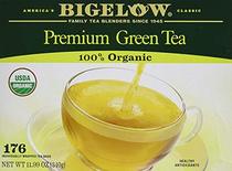 Bigelow Premium 100-Percent Organic Green Tea 176-Cou