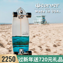 Carver ) 31 Resin US Surfing Team Training Board Adult Skateboard
