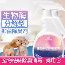 Pet disinfectant Teddy by bear Koji silver fox dog to urine smell indoor sterilization cat spray deodorant
