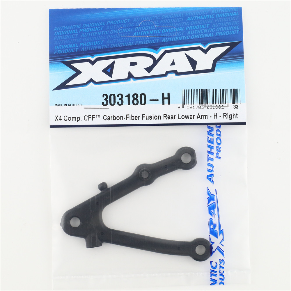 XRAY X4 Uglerod tolali orqa pastki ARM uglerod tolali orqa pastki qo'l XR-303180-H/m