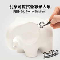British Luckies can wipe memo elephant creative memo elephant gift memo rack Eric