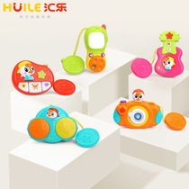 Huile Baby soothing music Touch toys Tease Amuse Grip baby pendant Newborn