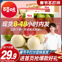 (herbal flavor-sandwich strawberry chocolate 80g) net red leisure snacks gift box to send girlfriend short insurance