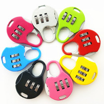 Bag lock code lock padlock gym cabinet lock suitcase lock small code lock mini Mini padlock