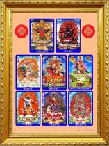Support Buddhas and Bodhisattvas portrait ning ma law enforcement sheng zhong Buddha B paper double-sided plastic may be frames crystal set-ups