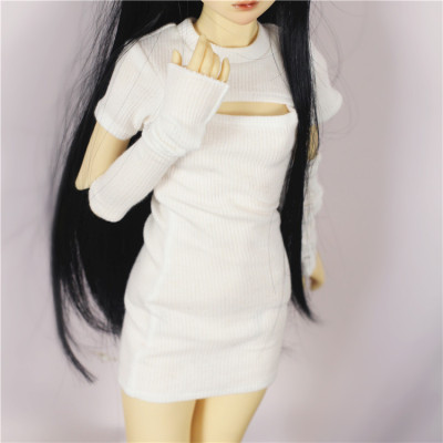 taobao agent Doll, set, white dress, skirt, scale 1:3, children's clothing