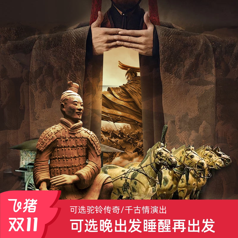 西安文化探秘之旅🔥 | 兵马俑一日游+华清宫+驼铃传奇长恨歌!-旅行团-淘宝好物网