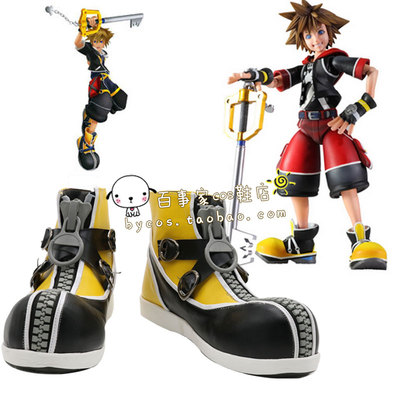 taobao agent Heart of the Kingdom 2 Sora Cosplay shoes custom COS shoes to draw 160502