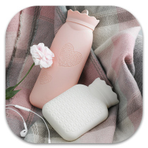 Silicone hot water bag female water water warm feet warm water bag student irrigation mini portable small hand warm treasure 2020 New