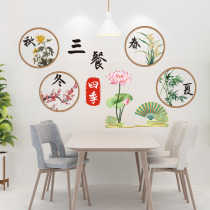 Wall Shade Sticker 3d Stereo Self-adhesive Living room Restaurant Wall Decorative Table Creativity TV Background Wall Sticker
