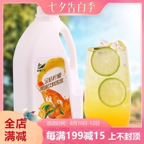 2000g Kumquat lemon juice concentrated juice flavor beverage chain pearl milk tea beverage shop raw material special