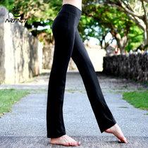 High waist hip-raising yoga pants worn outside womens thin thin slightly la dance pants training clothes sports fitness yoga pants