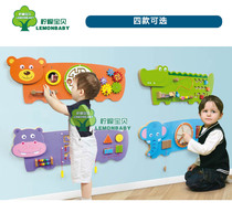 Kindergarten game toys Early education Childrens puzzle wall toys Boutique wall games Operation board Wall decoration
