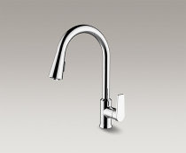 Pullout kitchen faucet K-21367T-4-CP