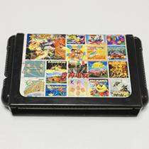 MD Sega 16-bit Console Cassette Sega Sega Games Black Card Street Fighter Rambo Football Volleyball 6403