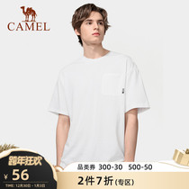 Camel Outdoor Quick Dry T-shirt Men 2021 Summer New Couple Breathable Quick Dry Sports Short Sleeve Quick Dry Top Tide