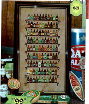 Cool wind DMC cross stitch QT2399 magazine 99 beer bottle linen living room new small printed small pieces