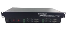 Ke Weiqi optical transceiver non-compressed 4-channel DVI-D digital optical transceiver rack type 232 audio