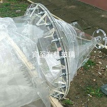 High transparent acrylic tube vertebral body funnel plexiglass tube acrylic funnel plexiglass vertebral funnel