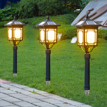 Solar lights Outdoor garden lights Home outdoor landscape garden villa LED waterproof grass plug-in lawn lights