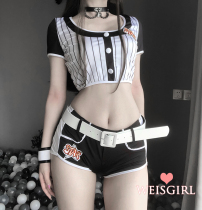 cosplay maid outfit Japanese and Korean football baby baseball cheerleading uniform temptation student outfit sexy suit