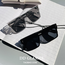 INS Wind Sunglasses Mens Wave Cool All-in-one 2022 New Sunglasses Womens Net Red Anti-Ultraviolet Light Drive