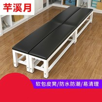 Gym strip stool soft bag bed stool dressing room sofa stool try to change shoes stool modern simple bench