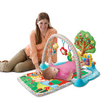 Vtech baby apple tree pedal piano fitness rack 3-6-12 months baby roll over crawling music mat