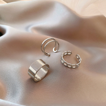 Fashion and exquisite personality hip-hop opening adjustable ring female index finger joint ring cold wind minority retro ring