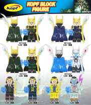 Kefeng KF6141 Rocky Loki eternal scepter TVA reunion series building blocks childrens toys