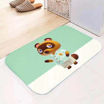 Popular game animal Moren friends will pattern water absorbent non-slip bathroom bathtub mat door mat Animal Forest mat