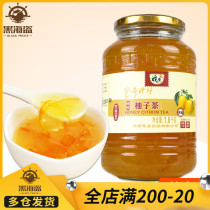 Huaseng honey grapefruit tea jam fruit tea grapefruit tea sauce flower tea fruit meat sauce milk tea shop special raw material 1kg