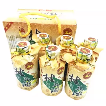 中華牌桂花陳酒桂花陳釀15度750ml老北京味龍徽釀酒桂花