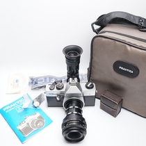 Full set of macro accessories German praktica TL1000 film camera m42 ZEISS lens right angle viewfinder