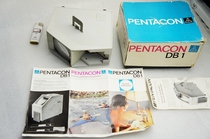 Rare collection German Pentacon Pentacon DB1 film viewer large set carton manual accessories