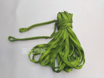 Parachute removal green umbrella rope truck nylon binding rope outdoor tent pull rope emergency rescue rope 13 meters
