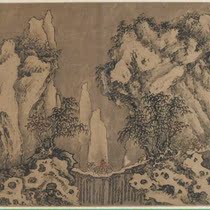 Song Guo Xi (Biography) Travel Picture Page ultra-high-definition electronic picture decoration inkjet identification copy material