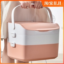 Medical kit family household large capacity should be first aid medical box student dormitory portable large drug storage box