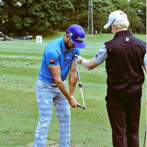Golf swing exerciser Folding swing posture corrector Beginner shoulder upper swing action corrector
